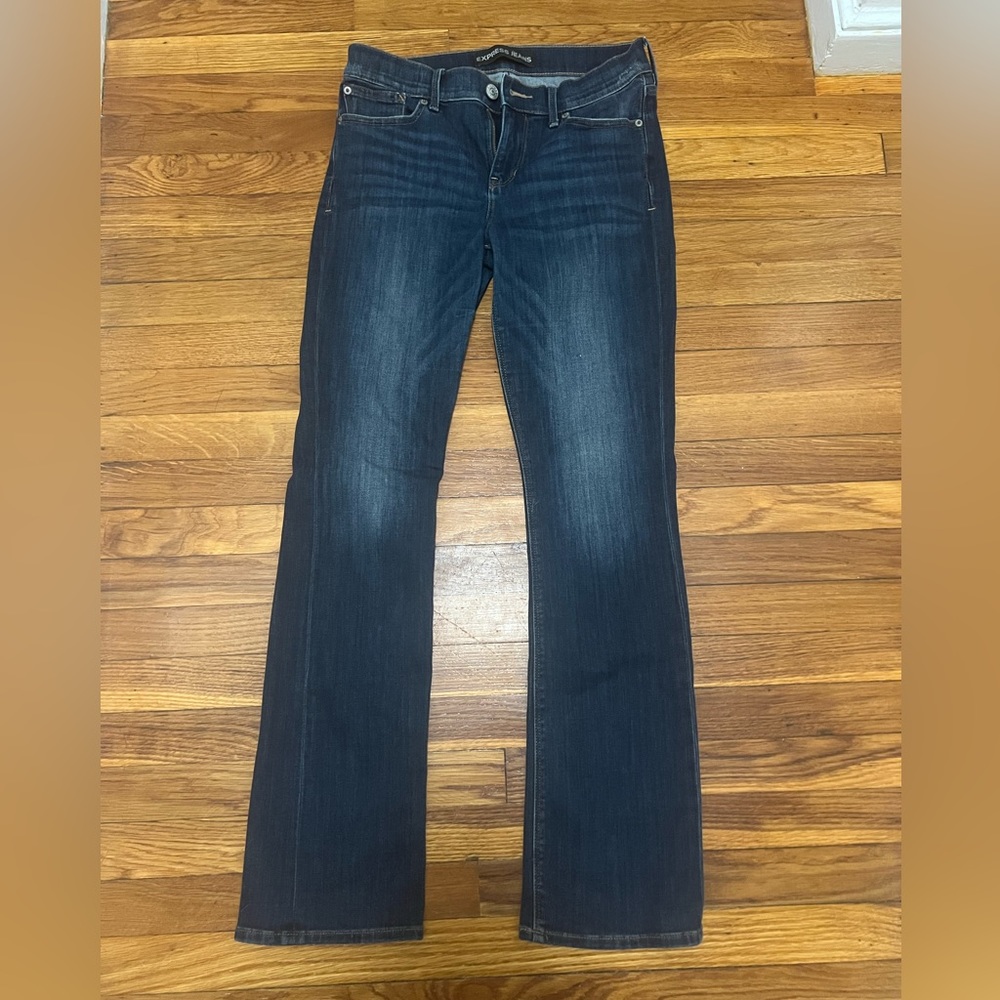 Express Barely Boot Jeans